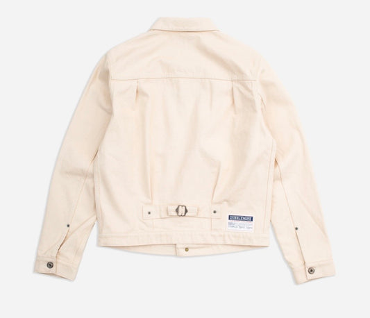Dubbleware Type 11 selvedge denim jacket - Ecru