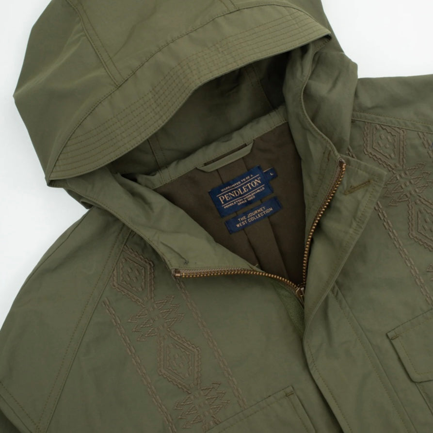 Pendleton parachute Parka - Olive