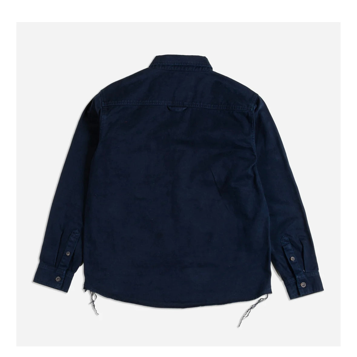 Dubbleware Westford pullover smock shirt-Navy