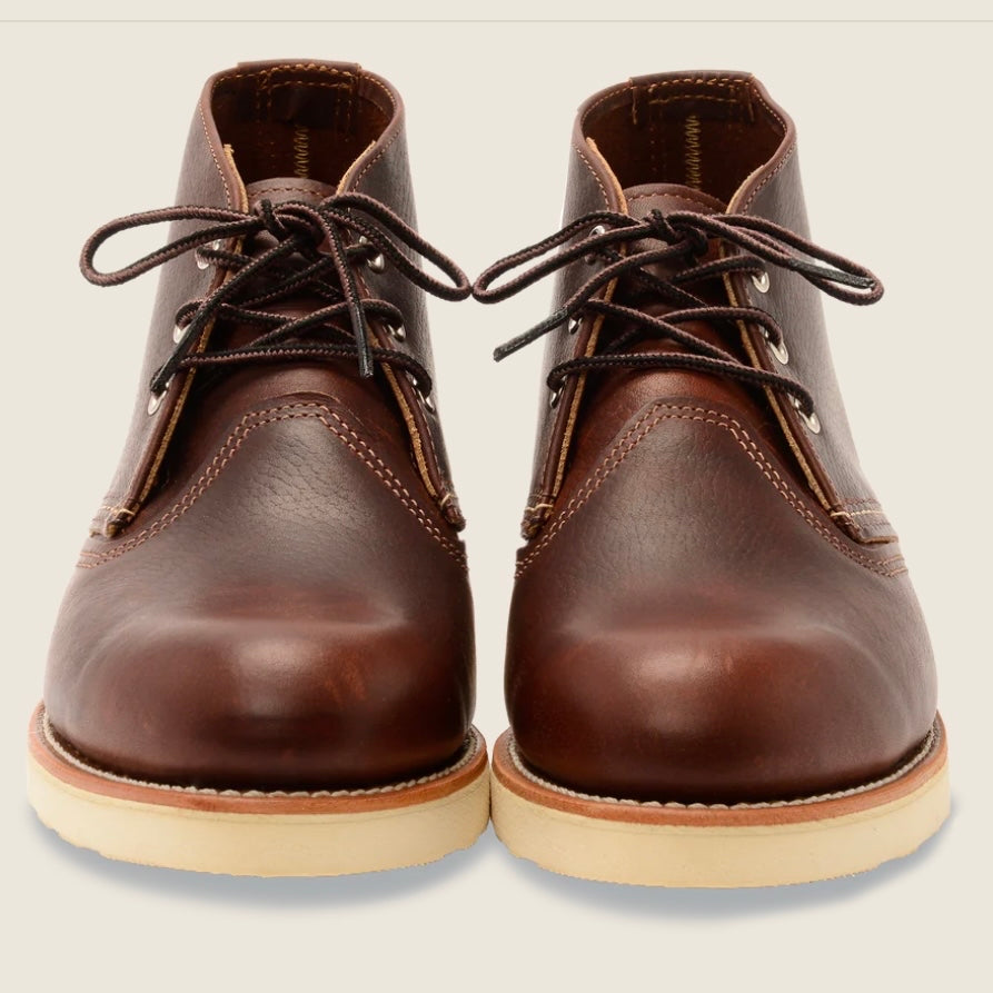 Red Wing Chukka Briar Oil Slick Leather Boots 3141