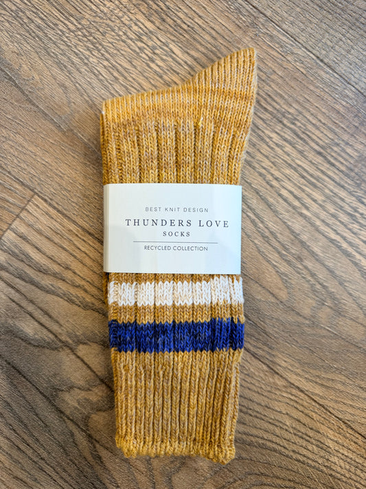 Thunder’s Love outsiders mustard socks