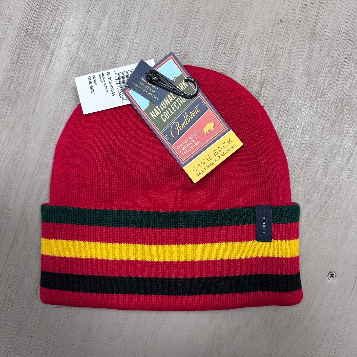 Pendleton National Park Stripe Beanie