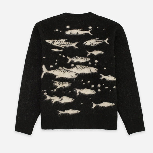 Pendleton Mohair Cardigan- Salmon Falls Black