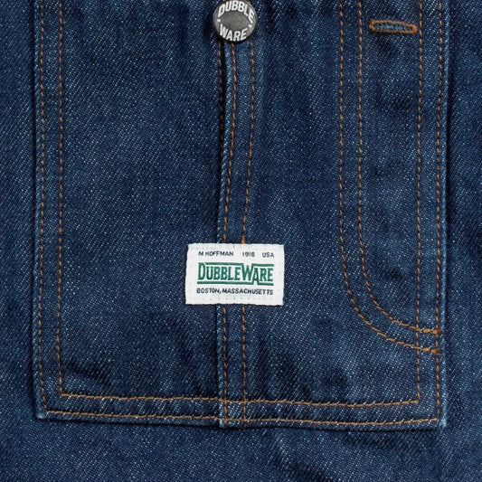 Dubbleware Zip Rider Chore Jacket- Rinse Wash