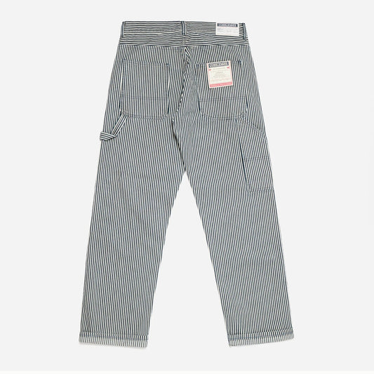 Dubbleware Relaxed Carpenter pant Made in Italy - Washed Hickory
