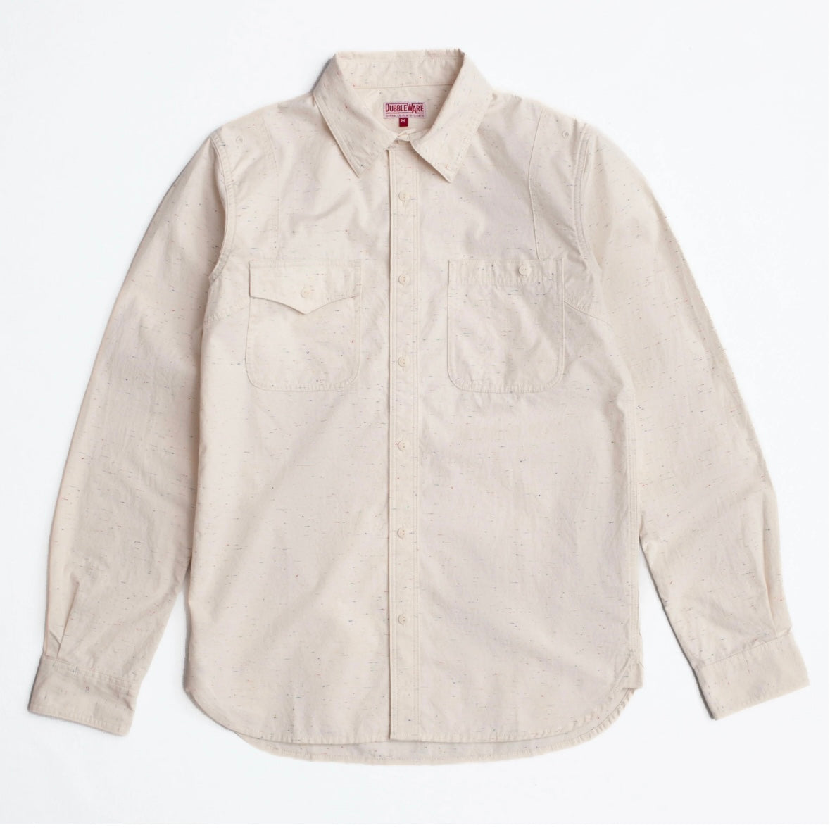 Dubbleware Brockton work shirt - Ecru fleck