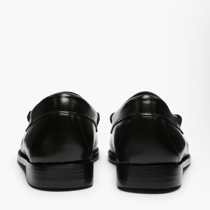 G H Bass Weejuns Esther Kiltie Black & White Women’s