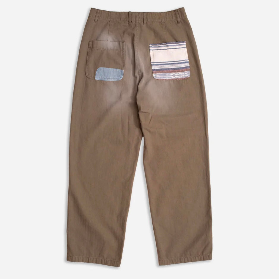 Pendleton Patchwork Fatigue Pant - Olive