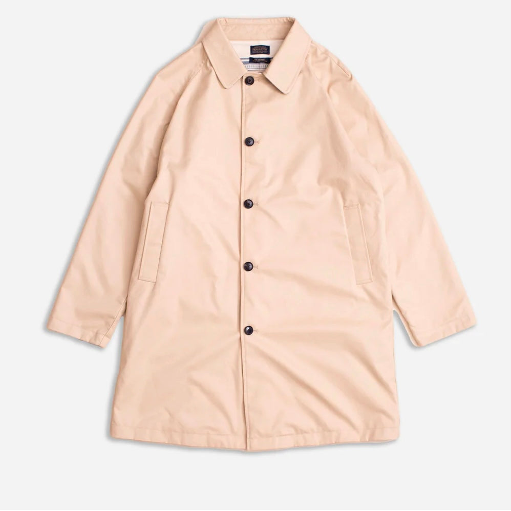 Pendleton ReversibleBalmacaan Trench Coat - Saltillo Stripe