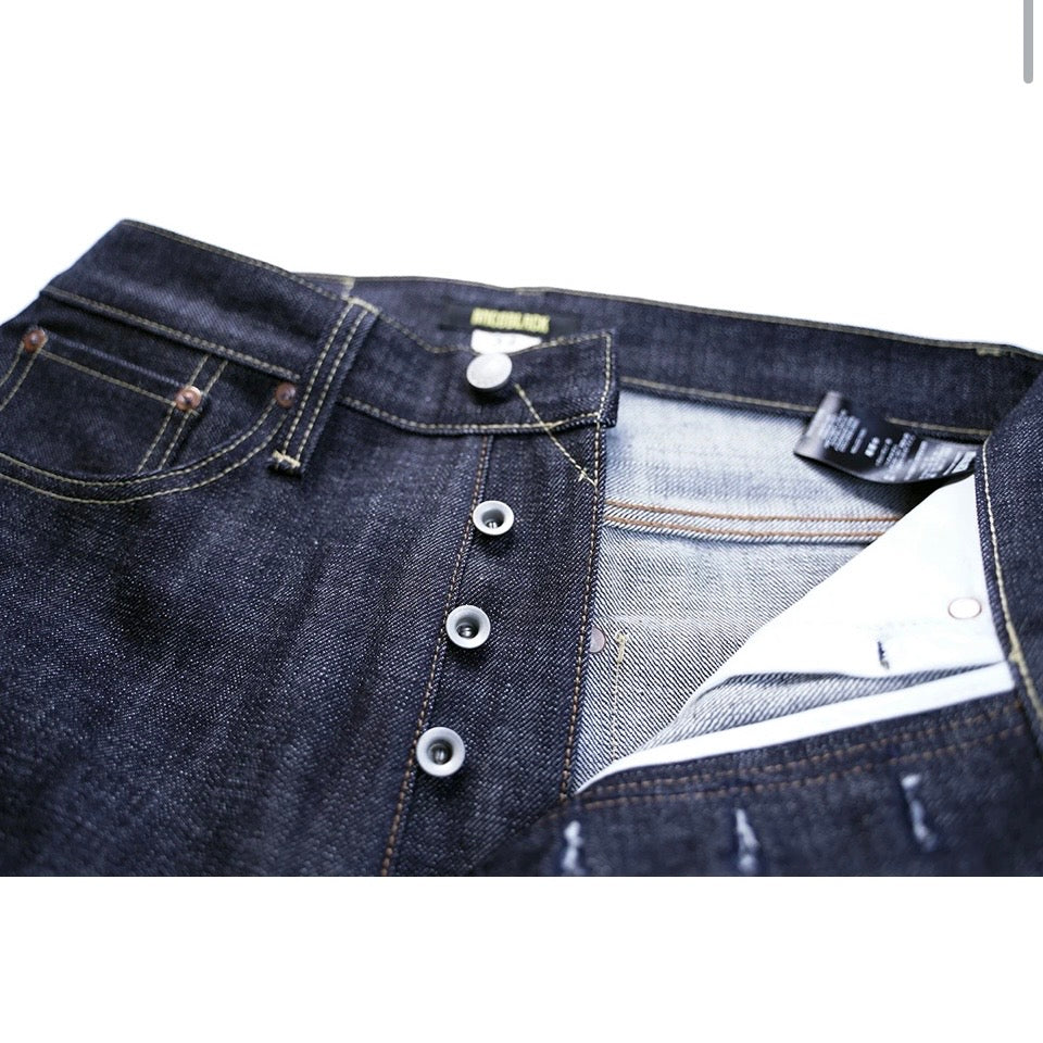 Ancoblack AB001 Selvedge 4700XX Denim Jeans unwashed
