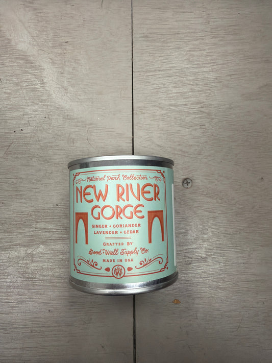 Good & Well Supply candle - Mew River Gorge