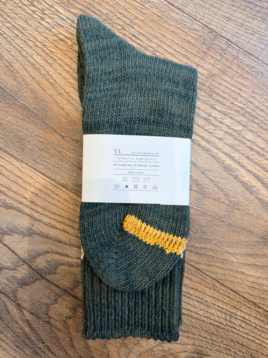 Thunder’s Love outsiders green socks