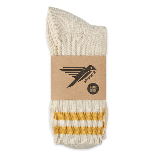 Air Organic Cotton Sport Sock: Cream / 8-10