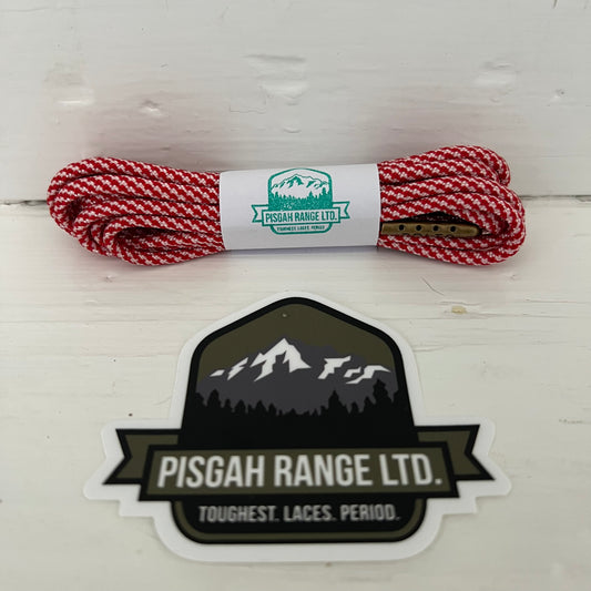 Pisgah Range Laces - Candy Cane 52"
