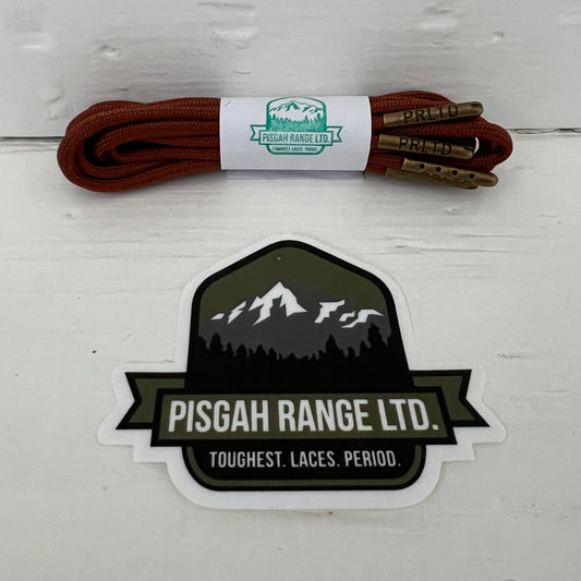 Pisgah Range Laces - Rust 52"