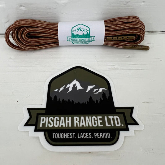 Pisgah Range Laces - Purist Gold 52"