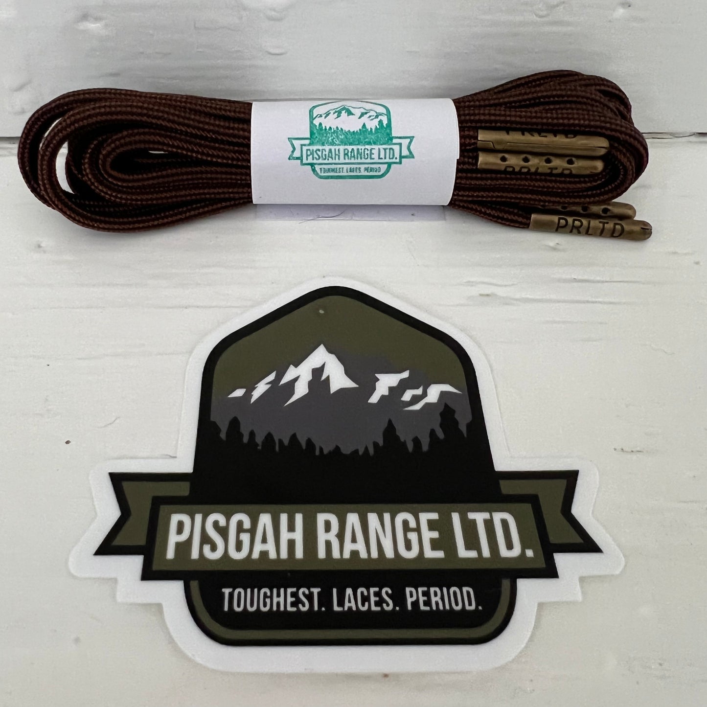 Pisgah Range Laces - Purist Brown 52"