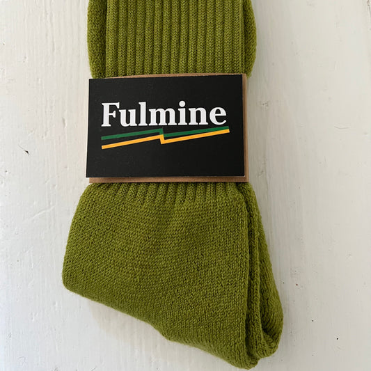 Fulmine Socks - Walking Green