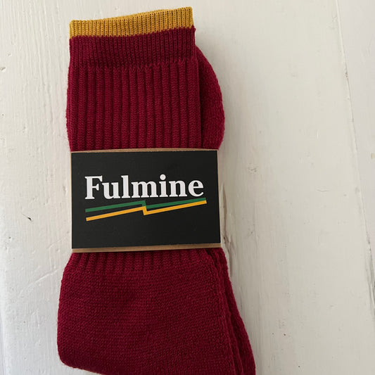 Fulmine Socks - Walking Claret