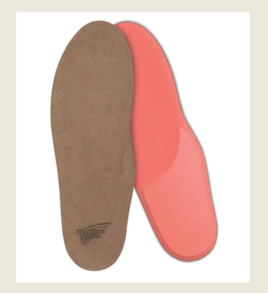 Red Wing shaped comfort footbed