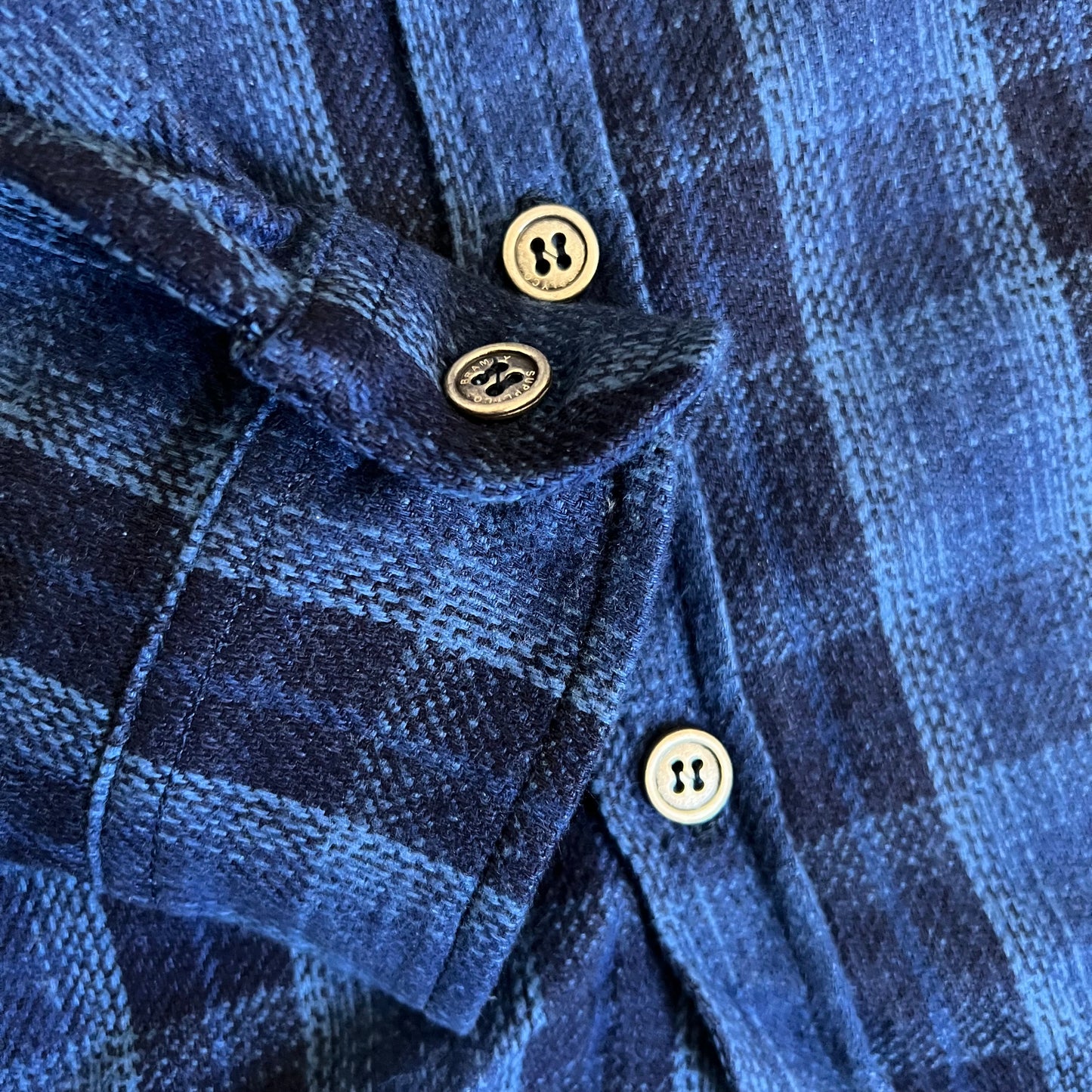 Bramby Supply Co LIMITED EDITION Indigo Check Overshirt