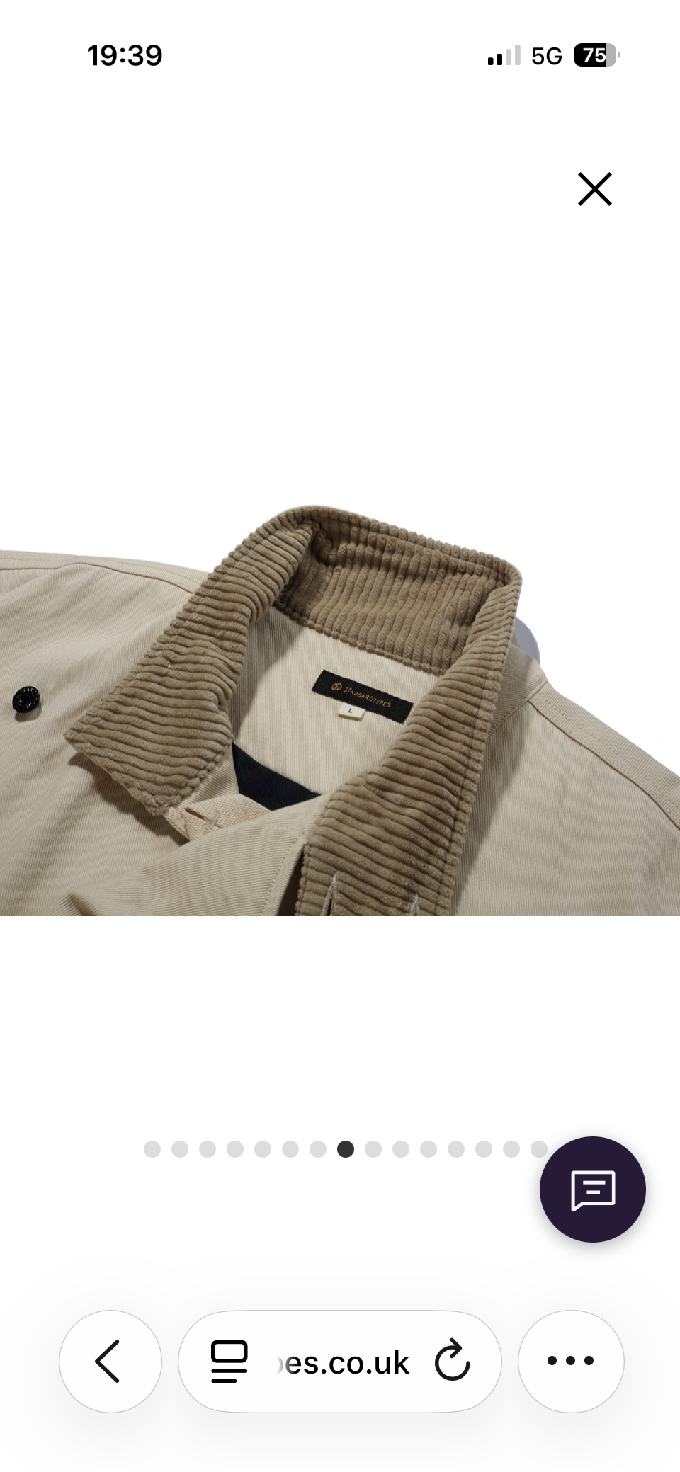 Standard Type’s Swedish jacket Beige