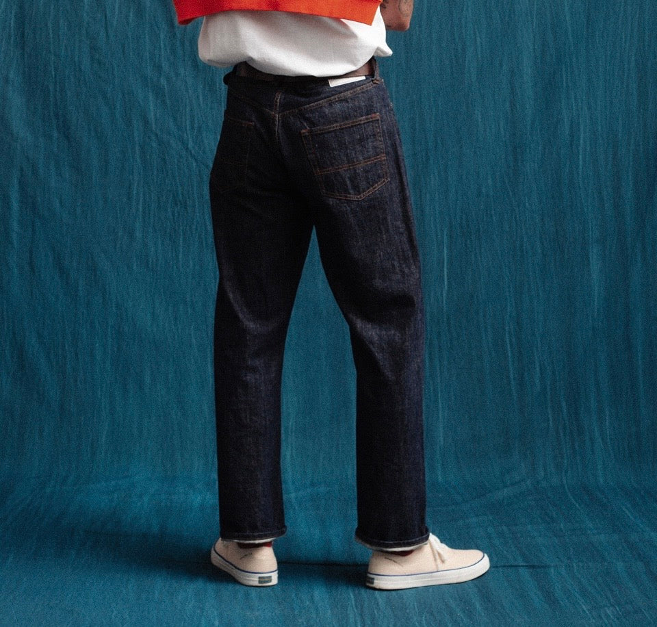 Dubbleware Selvedge straight leg jeans -Indigo