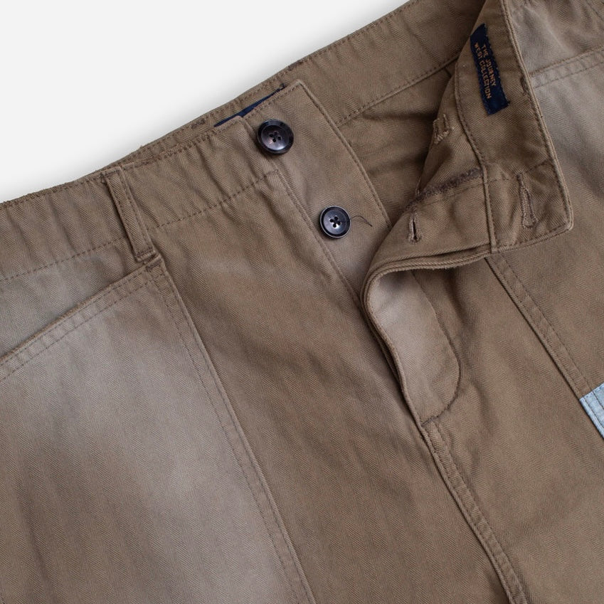 Pendleton Patchwork Fatigue Pant - Olive