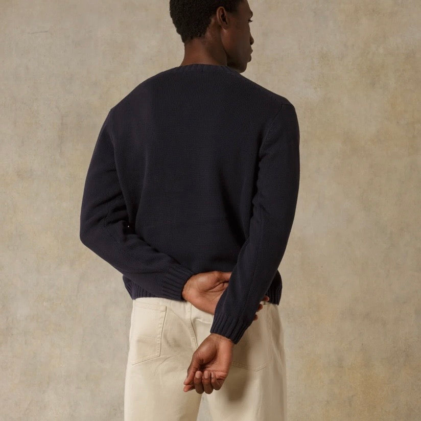 Dubbleware Beacon Pullover Knit - Navy