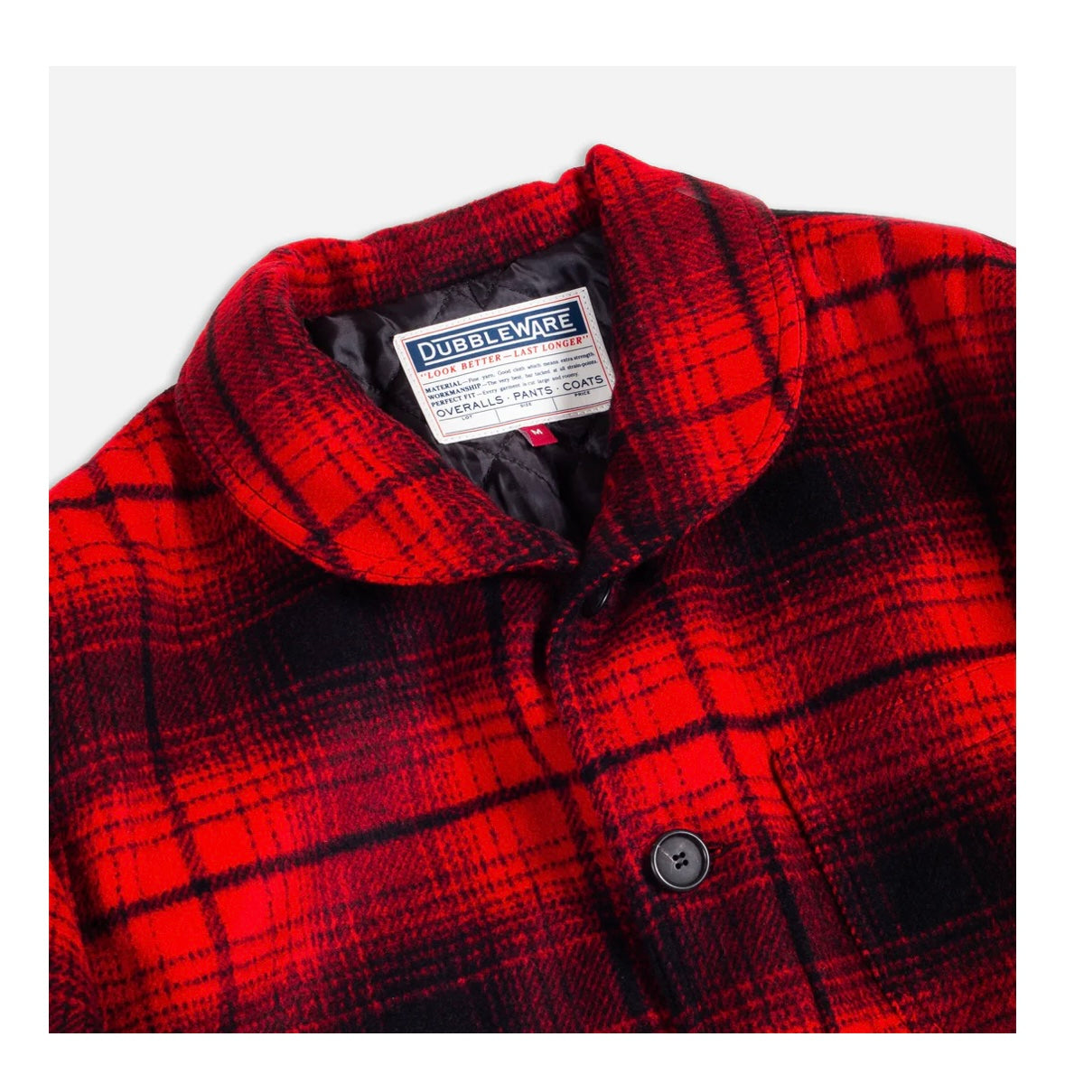 Dubbleware Petersham wool penny chore coat