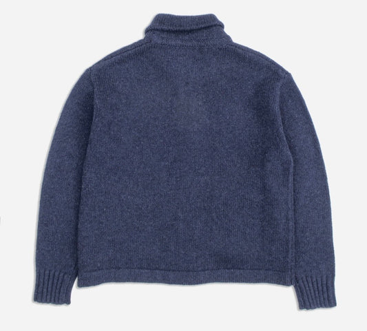 Pendleton Lambswool zip cardigan - Navy