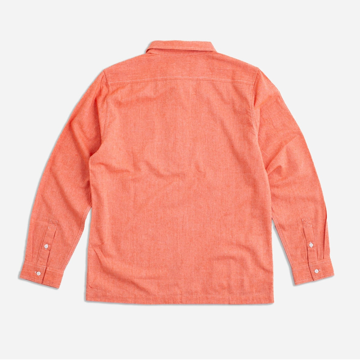 Dubbleware Chambray Pullover Shirt - Red