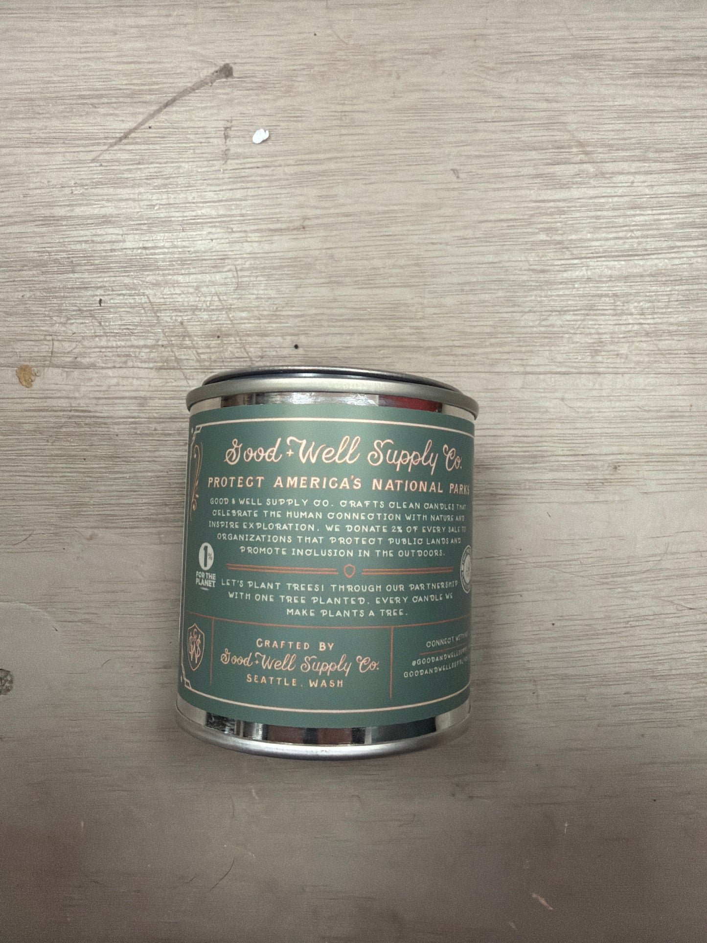 Good well & Supply pinnacles candle