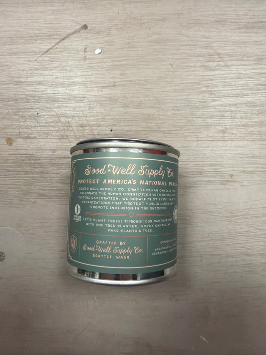 Good well & Supply pinnacles candle