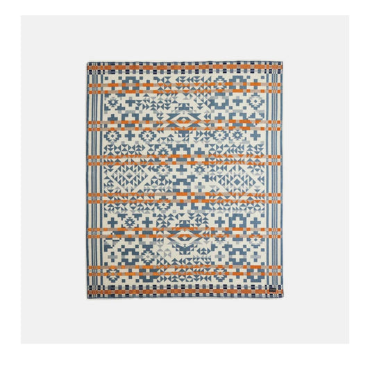 Pendleton jacquard napped-Blue Ridge wool blanket