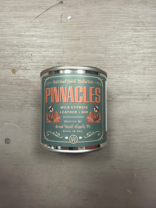 Good well & Supply pinnacles candle
