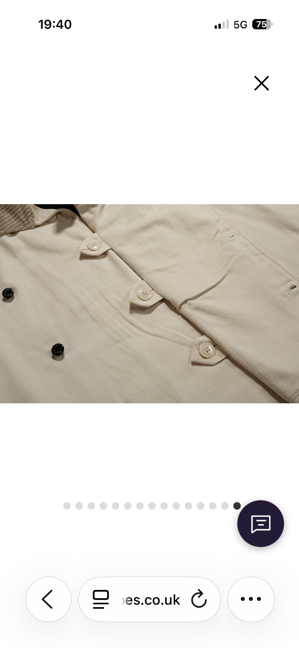Standard Type’s Swedish jacket Beige