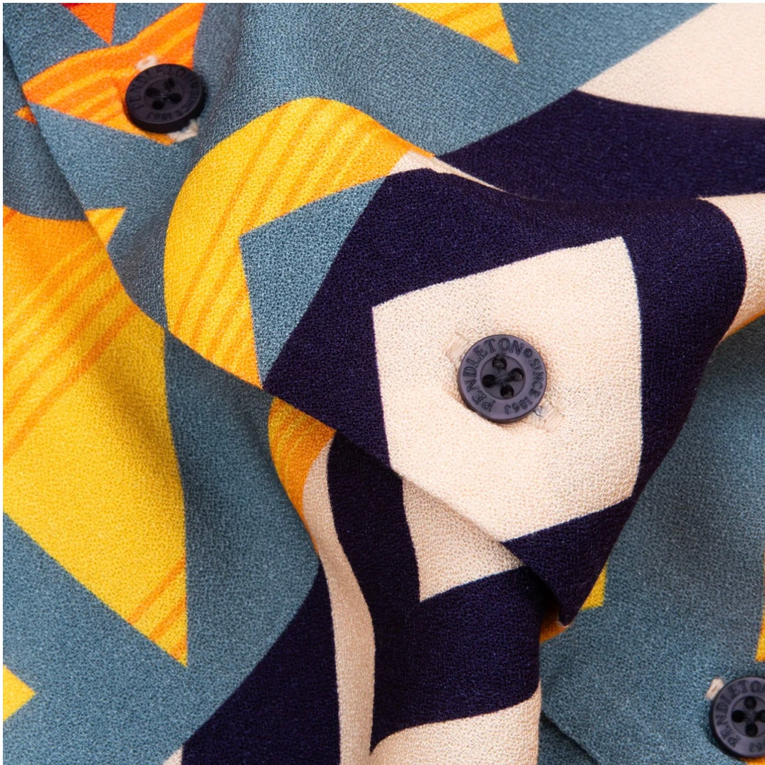 Pendleton Vacation Shirt- Fire Legend