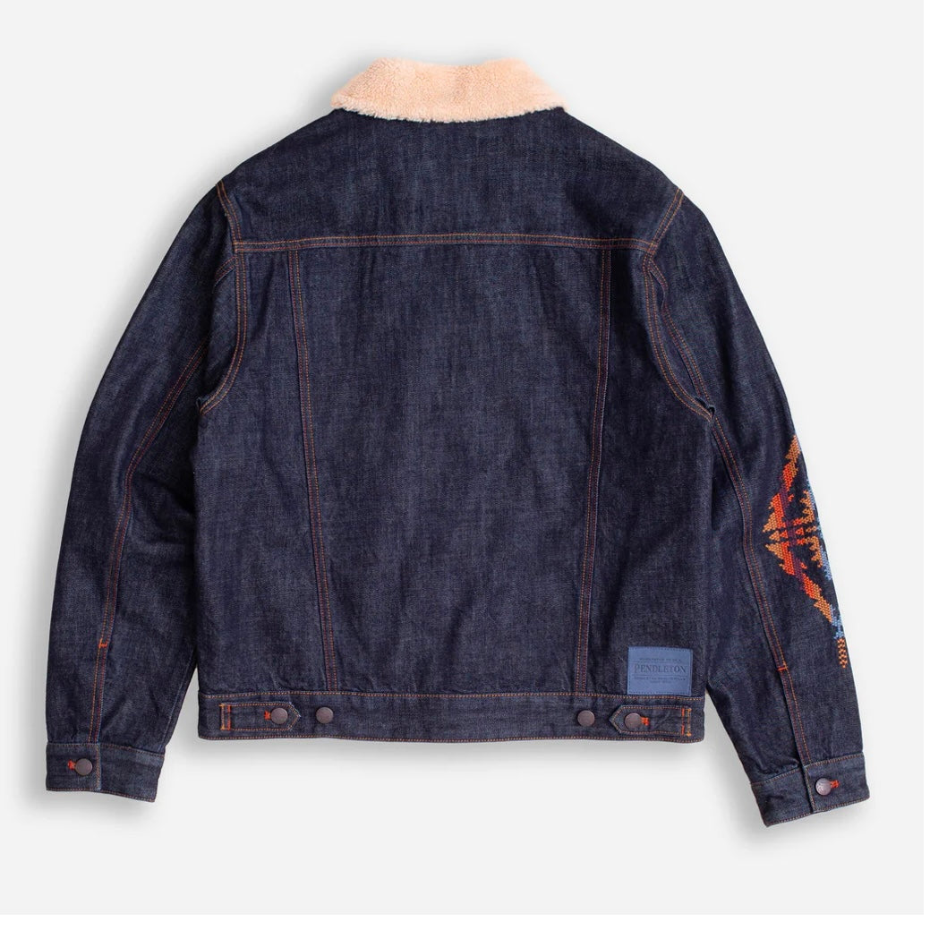 Pendleton Needlework Type ll Denim Jacket - Indigo