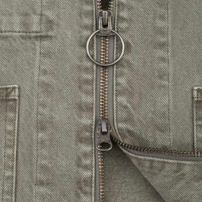 Dubbleware Zip Rider Chore Jacket - Olive Night