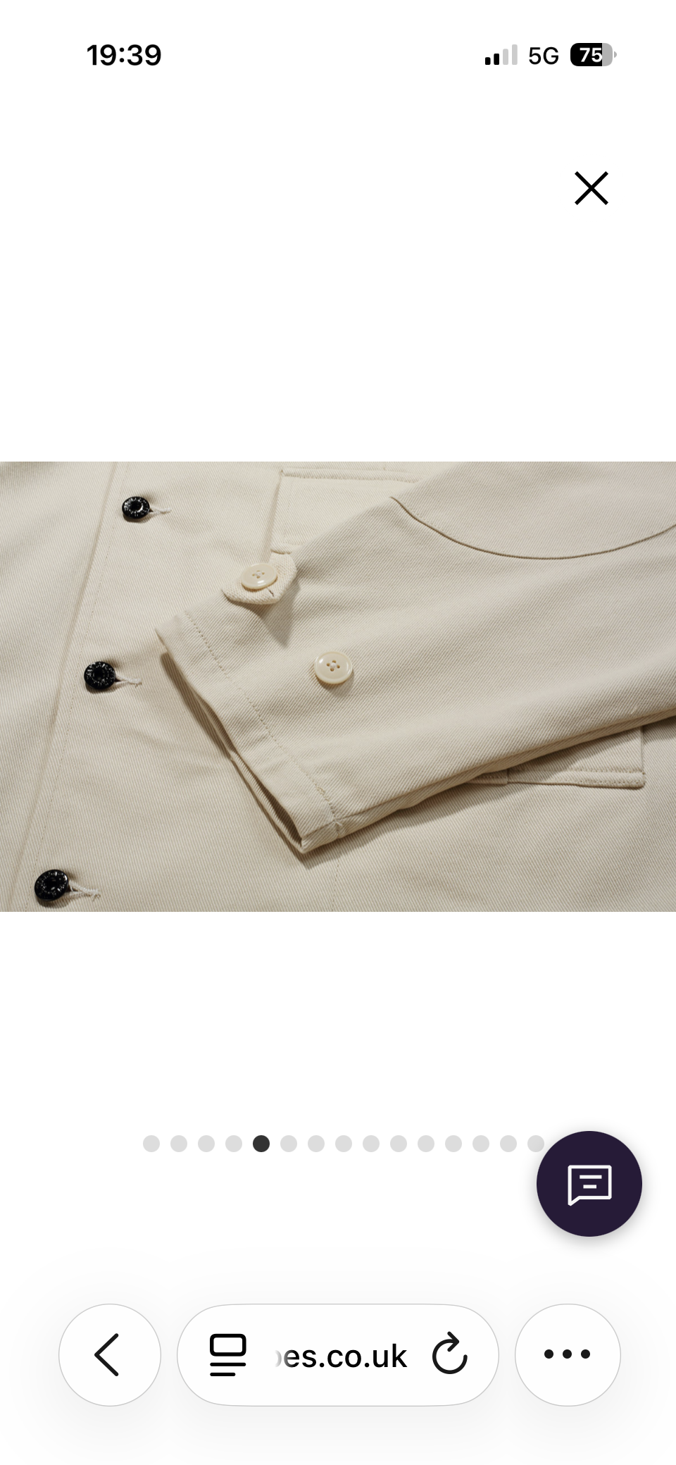 Standard Type’s Swedish jacket Beige