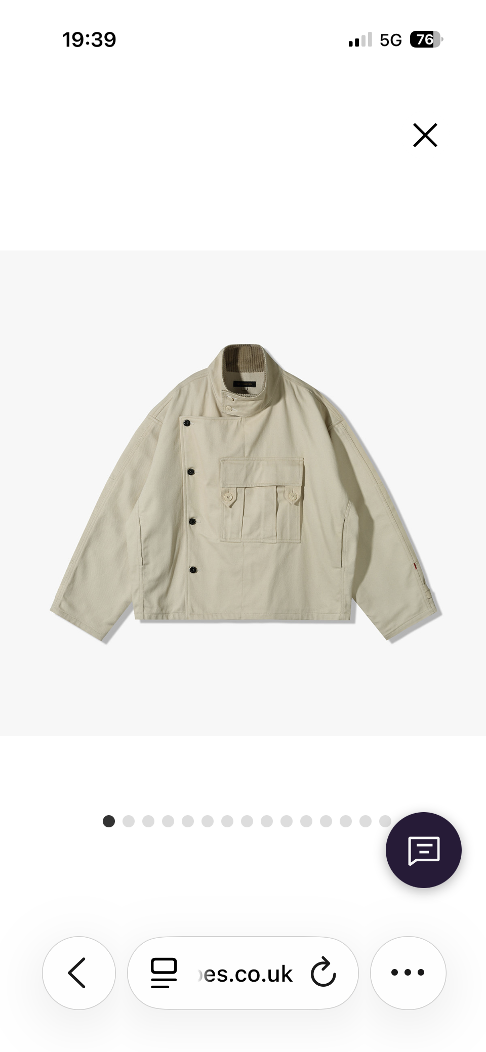 Standard Type’s Swedish jacket Beige