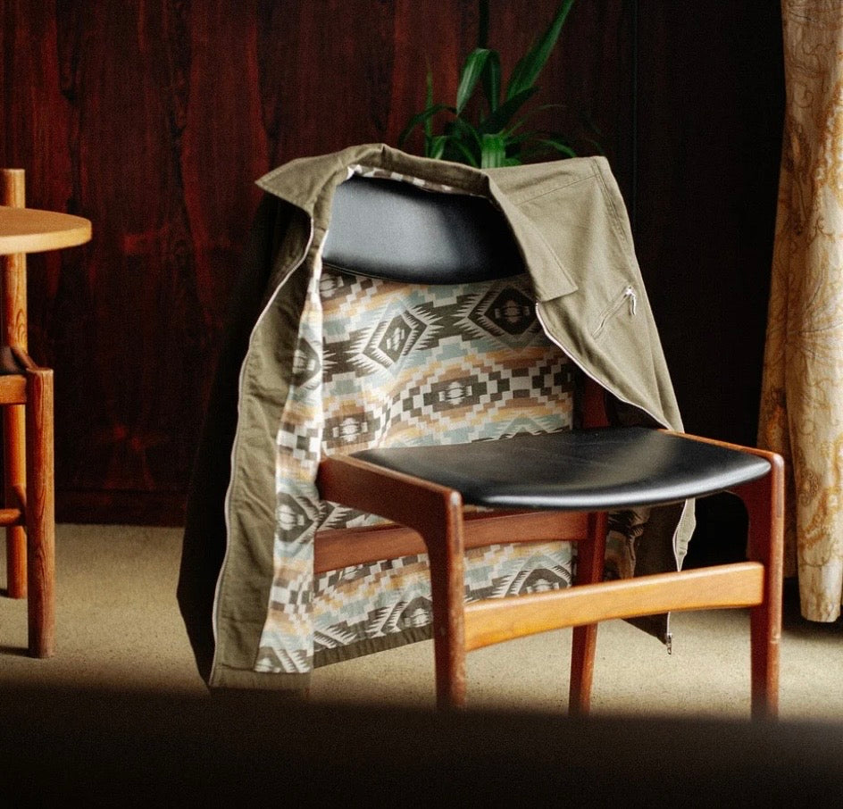 Pendleton Blanket Lined Zipped Jacket