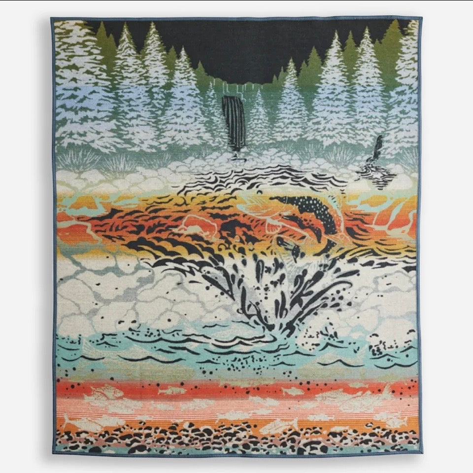 Pendleton jacquard Blanket - Salmon Falls