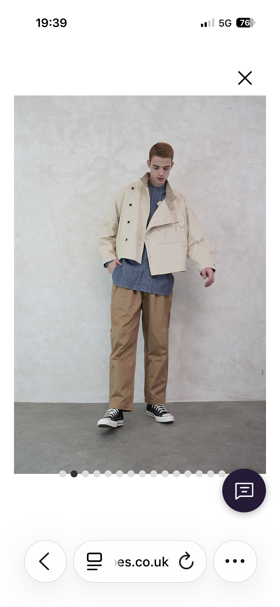 Standard Type’s Swedish jacket Beige