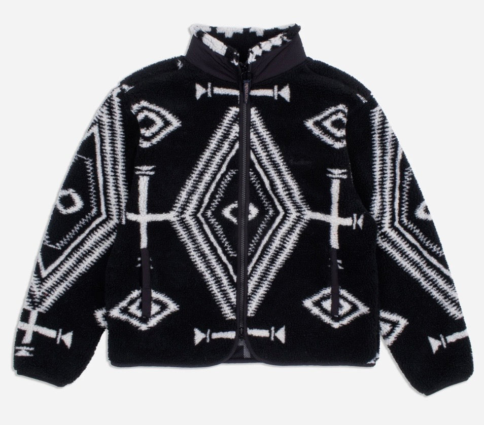 Pendleton jacquard fleece - Los Ojos black