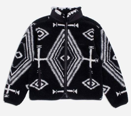 Pendleton jacquard fleece - Los Ojos black