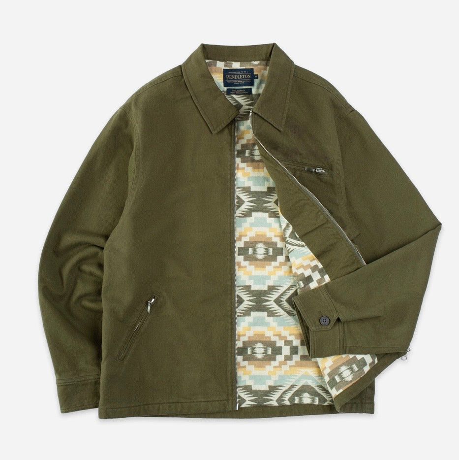Pendleton Blanket Lined Zipped Jacket