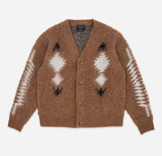 Pendleton mohair cardigan - spider Rock