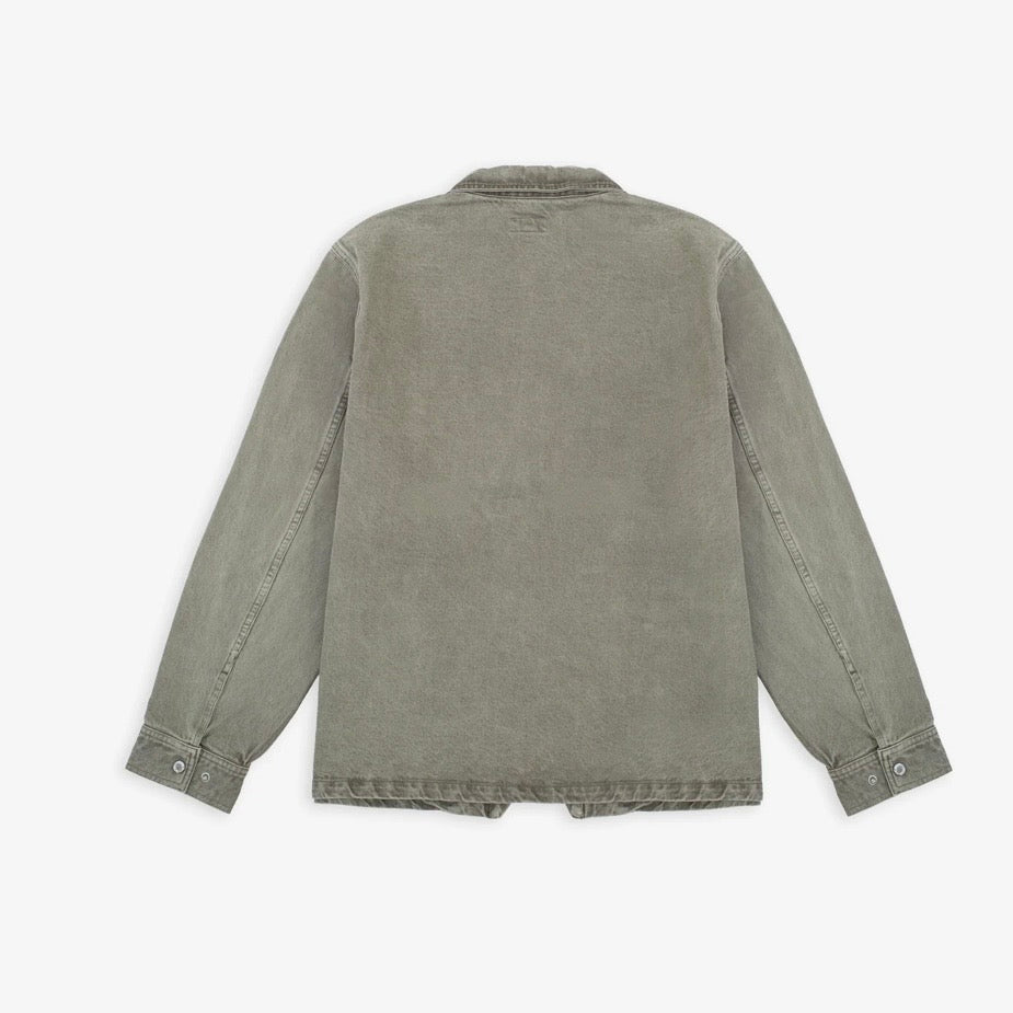 Dubbleware Zip Rider Chore Jacket - Olive Night